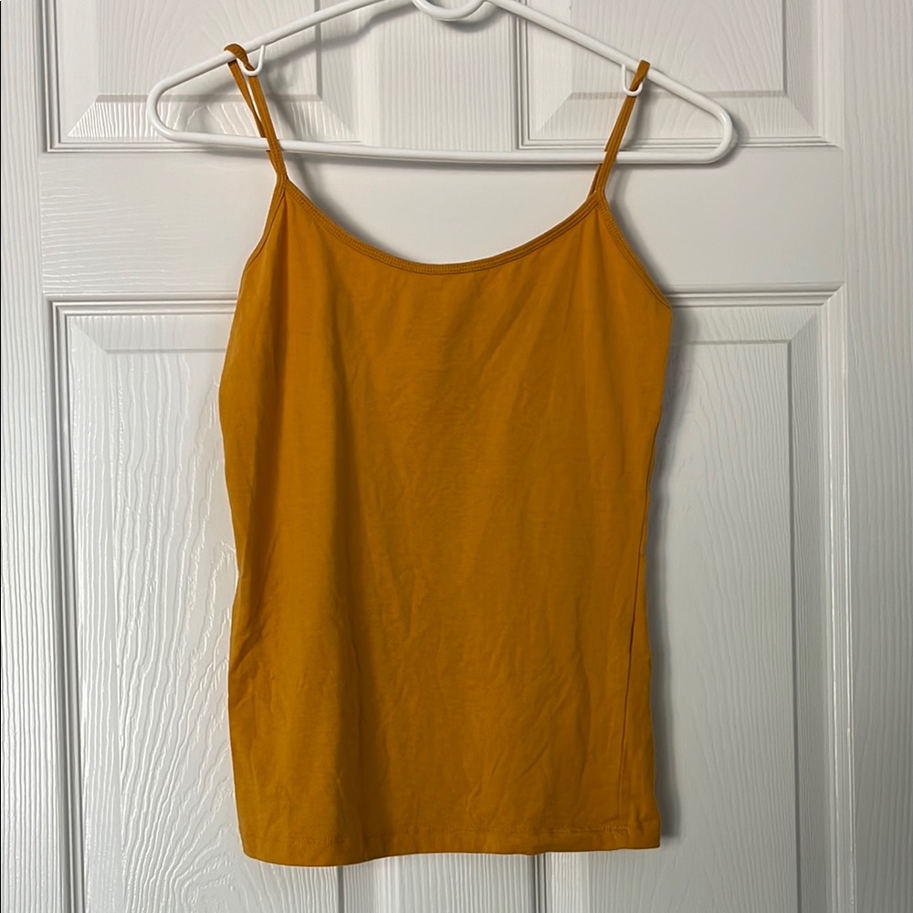 Forever 21 Mustard Yellow Sleeveless Camisole